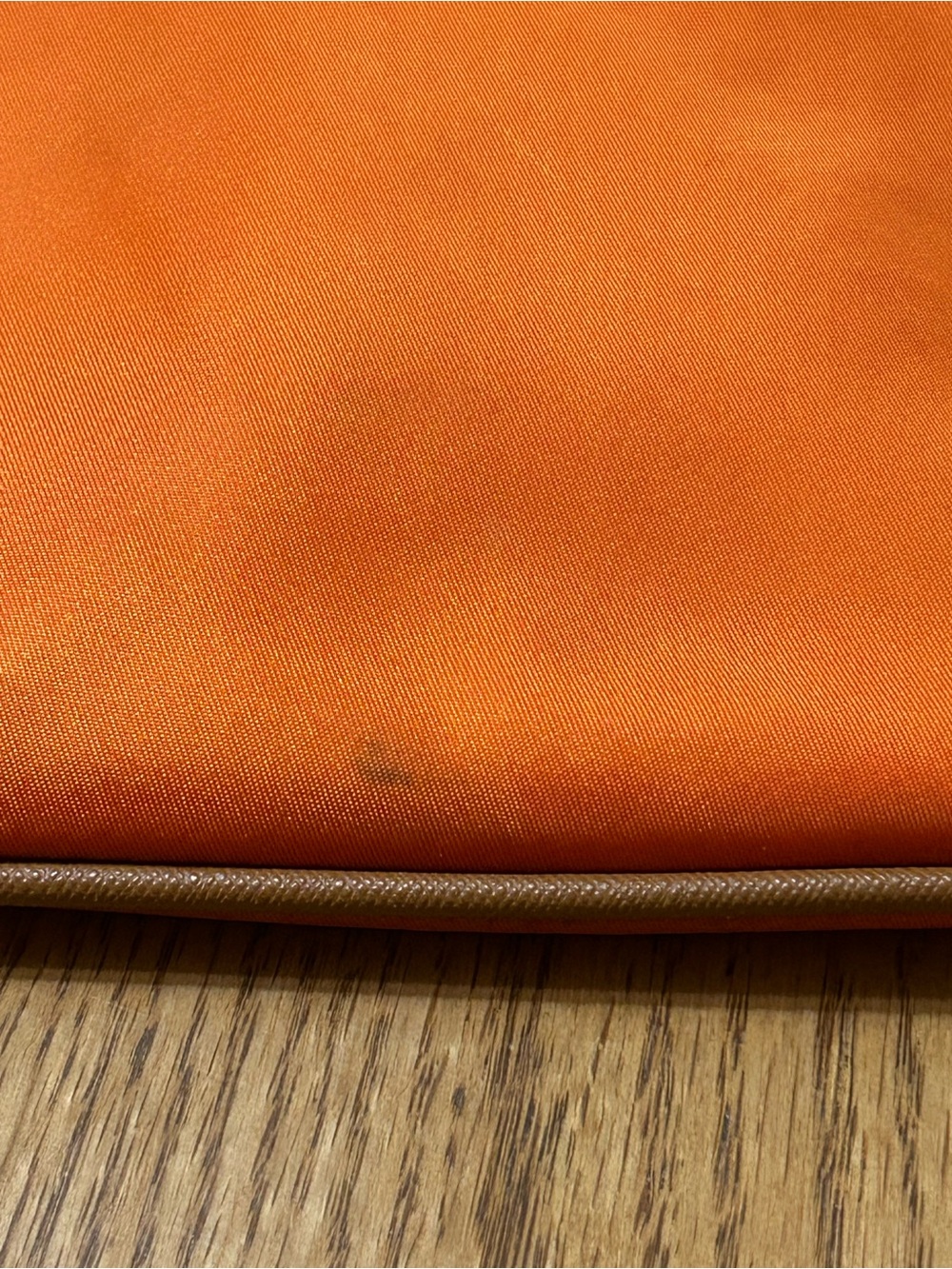 Michael Kors Orange Crossbody Messenger with Leather Trim - Picture 10 of 14